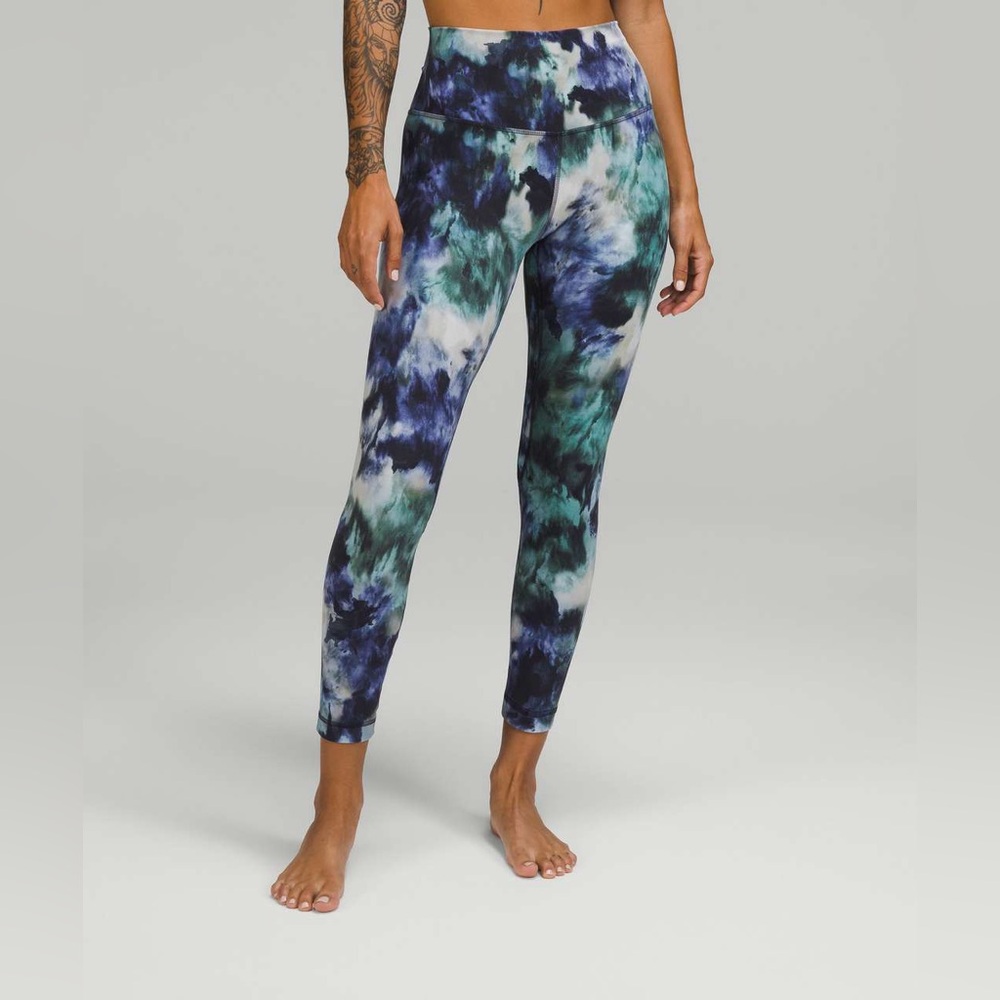 Lululemon Align High-Rise Pant 25" - Meteor Wash Print Multi Legging